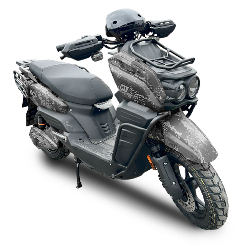BRAVO SCOOTER ELECTRICO 2500W 72V20AH GRIS