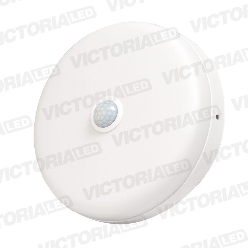 VICTORIA LED PANEL SIN BORDE 18W SENSOR SOBREPUESTO REDONDO
