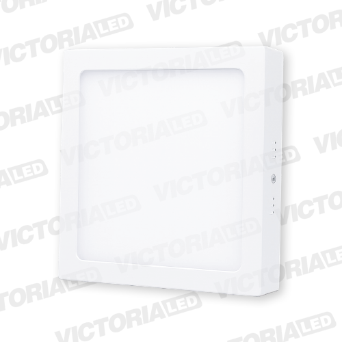 VICTORIA LED PANEL SOBREPUESTO CUADRADO 12W 6500K U/C