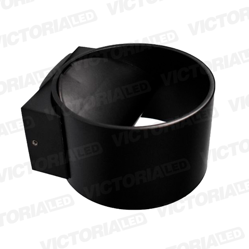 [APV43] APLIQUE DE PARED IP20 5W 3000K NEGRO 105*100MM AC85-265V