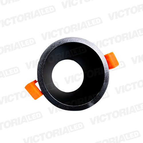 [VCDR-1N] CARCASA REDONDA 85X35MM NEGRA 100U/C