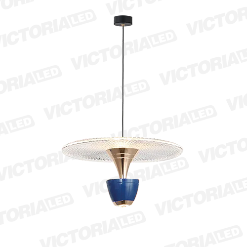 [P893300 BLUE] LAMPARA DECORATIVA LED 12W 3000K ALUMINIO BLUE