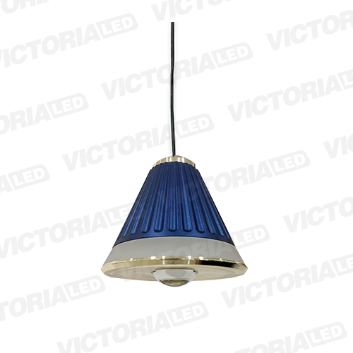 [P180 BLUE] LAMPARA DECORATIVA LED 12W 3000K ALUMINIO BLUE