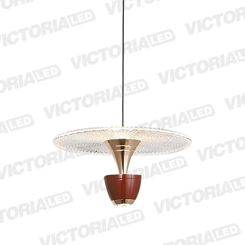 [P893300 BROWN] LAMPARA DECORATIVA LED 12W 3000K ALUMINIO BROWN