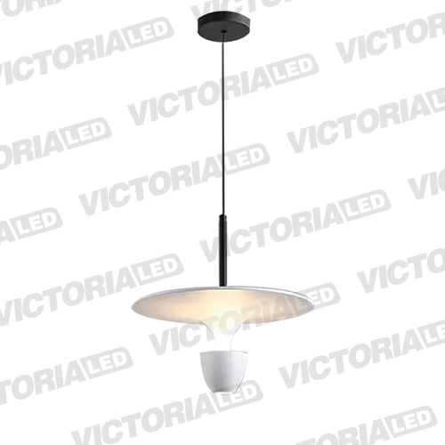 [P892300 WHITE] LAMPARA DECORATIVA LED 12W 3000K ALUMINIO WHITE