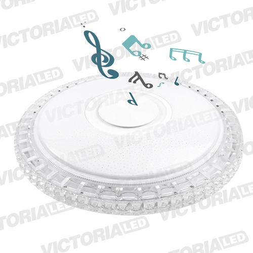 [SCL02-BTH] PANEL PARLANTE SOBREPUESTO 36W RGB BLUETOOTH + CONTROL