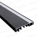 PERFIL ALUMINIO 3M ORAN BLACK