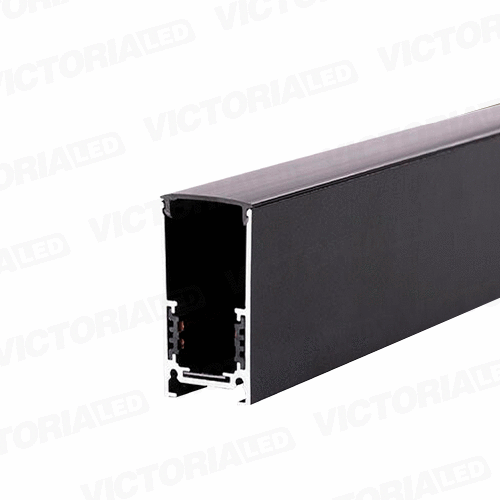 [MTR01-MZ 1M] RIEL MAGNETICO PARA SPOT 1M NEGRO