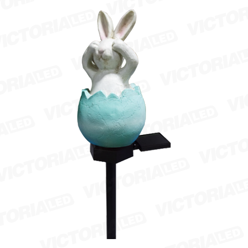 [ES-08] SOLAR ESTACA 3000K CONEJO DE PASCUA
