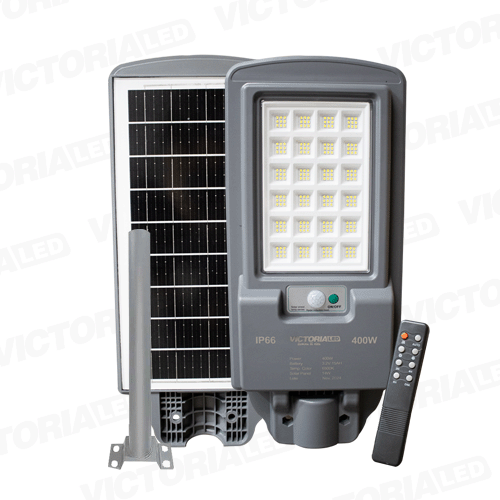 [LPSF-400W] SOLAR LAMPARA DE POSTE 6500K 400W