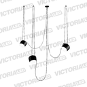 VICTORIA LED LAMPARA DECORATIVA