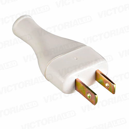 ENCHUFE PLANO 250V 10A BLANCO 50U/C