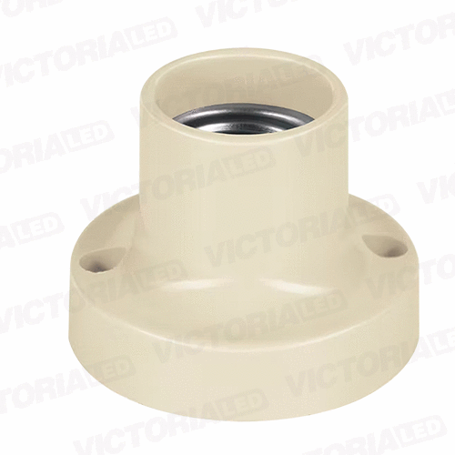 [VLPB-4A] PORTALAMPARA E27 250V 4A BLANCO 12U/C