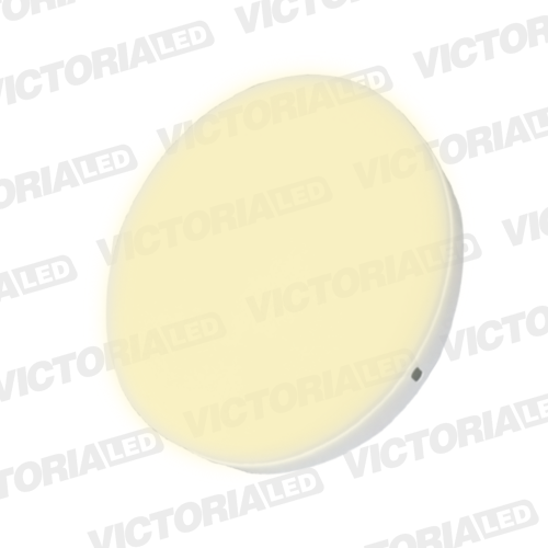 [VP-SRF 36W 3K] VICTORIA LED PANEL 3000K SIN BORDE 36W SOBREPUESTO REDONDO 10U/C