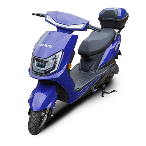 [BM53 AZUL] BRAVO SCOOTER ELECTRICO 1500W 60V20AH AZUL