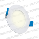 VICTORIA LED PANEL 3000K 18W EMPOTRABLE REDONDO 20U/C