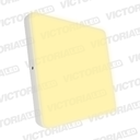 VICTORIA LED PANEL SIN BORDE 3000k 36W SOBREPUESTO CUADRADO 10U/C