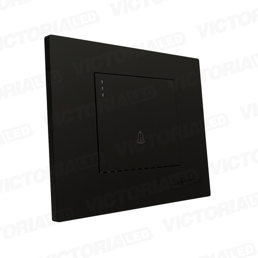 [VL-TMB1N] PULSADOR TIMBRE 16A 125/250V PC NEGRO