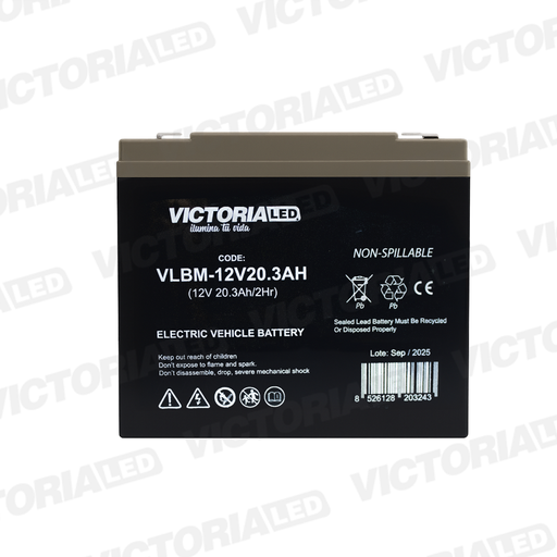[VLBM-12V20.3AH] BATERIA PLOMO ACIDO 12V 20AH