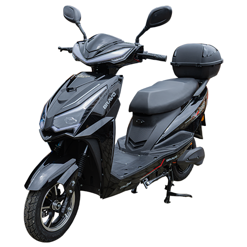 [BS8 NEGRO] BRAVO SCOOTER ELECTRICO 2000W 72V20AH NEGRO