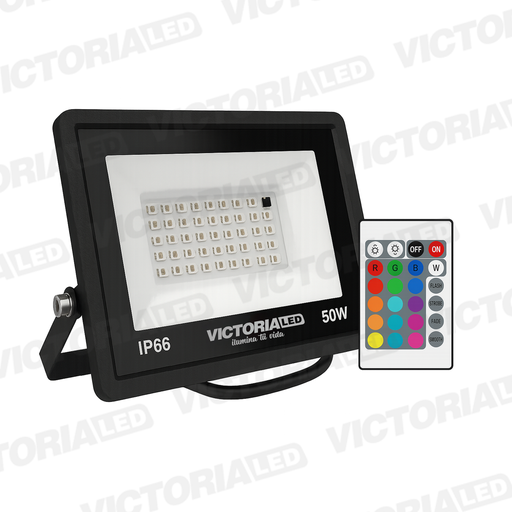 [VL-RGB50W 5050] VICTORIA LED REFLECTOR RGB 100-240V FP0.5