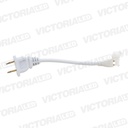 CONECTOR 110V PARA CINTA LED CON RECUBRIMIENTO PLASTICO IP66